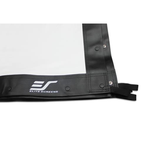 Elite Screens  Matériau d'écran de projection Devant Intérieur & extérieur Vinyl Blanc Mat - Z-OMS120H2