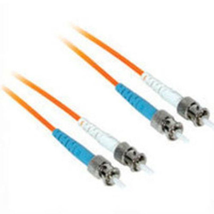 C2G 3m ST/ST Duplex 50/125 Multimode Fiber Patch Cable câble InfiniBand et à fibres optiques Orange - 37432
