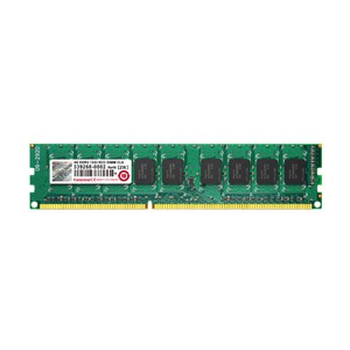 Transcend 2GB DDR3 240Pin Long-DIMM DDR3-1333 ECC Unbuffer Memory module de mémoire 2 Go 1 x 2 Go - TS256MLK72V3N