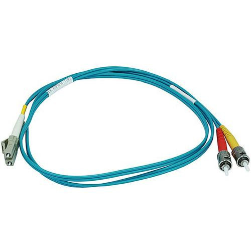 Monoprice  câble InfiniBand et à fibres optiques 1 m LC ST OFNR Couleur aqua, Bleu - 6395