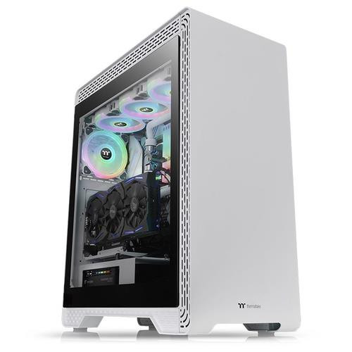 Thermaltake S500 TG Snow Midi Tower Blanc - CA-1O3-00M6WN-00