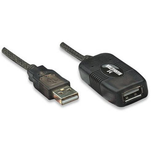 Manhattan  câble USB USB 2.0 10 m USB A Noir - 150248