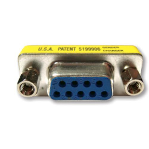 Kramer Electronics 9-pin D (F/F) Bleu, Argent - AD-D9F/D9F