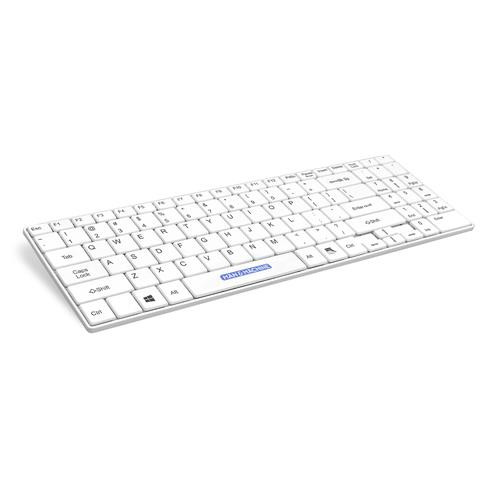 Man & Machine  clavier Universel USB QWERTY Anglais Blanc - ITSC/W5
