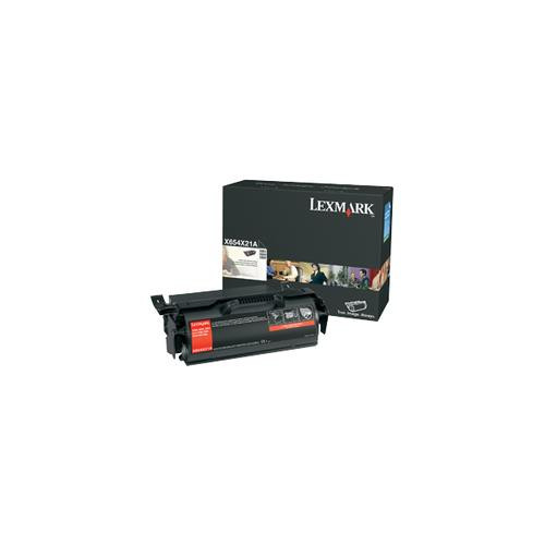 Lexmark X654, X656, X658 Extra High Yield Print Cartridge cartouche d'encre Original - X654X21A