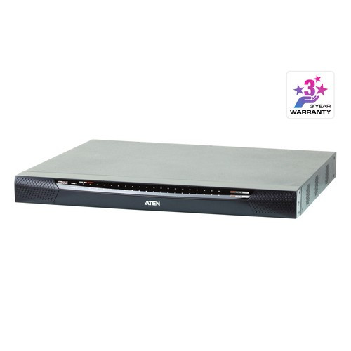 ATEN  commutateur écran, clavier et souris Grille de montage Noir, Gris - KN2140VA