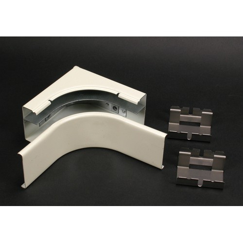 WIREMOLD  accessoire pour chemins de câbles Goulotte coudée vers l'intérieur - 2417DFO-FW