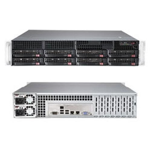Supermicro SuperServer 6028R-TRT Intel® C612 LGA 2011 (Socket R) Rack (2 U) Noir - SYS-6028R-TRT
