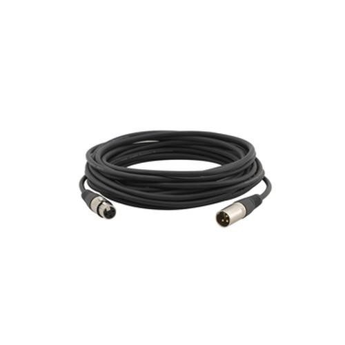 Kramer Electronics XLR Quad Style, 1.8m câble audio 1,8 m XLR (3-pin) Noir - C-XLQM/XLQF-6