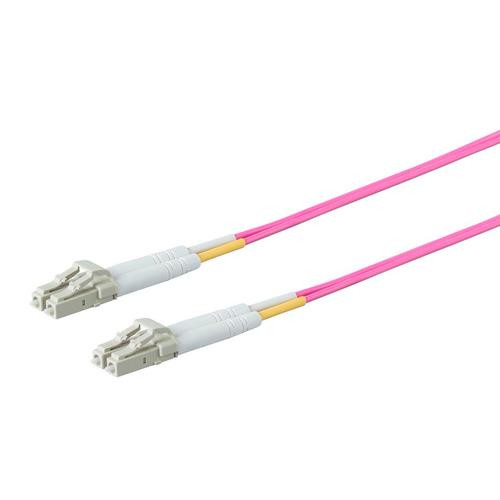 Monoprice  câble InfiniBand et à fibres optiques 5 m LC Violet - 31221