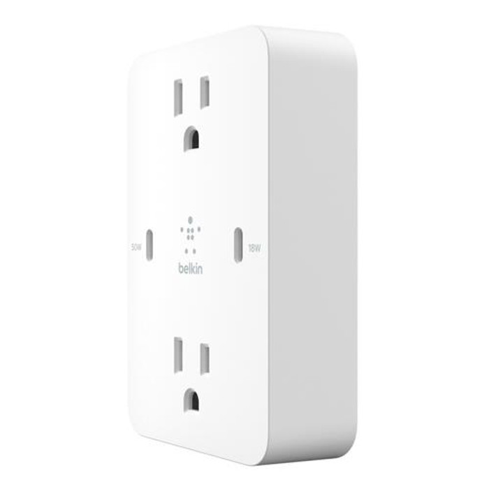 Belkin  adaptateur prise d'alimentation NEMA 5-15P NEMA 5-15 Blanc - WCZ001DQWH