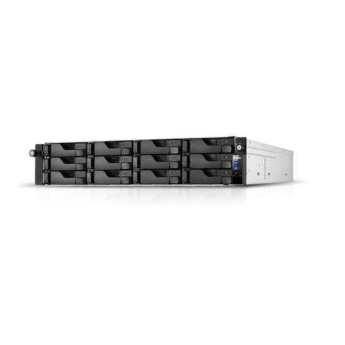 Asustor AS6512RD NAS Rack (2 U) Intel Atom® C3538 8 Go DDR4 0 To ADM Noir - 90IX01M0-BW3S00