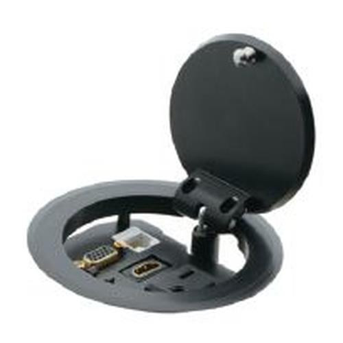 Kramer Electronics  prise de courant VGA + 3.5mm + HDMI + RJ-45 Noir - RTBUS-11