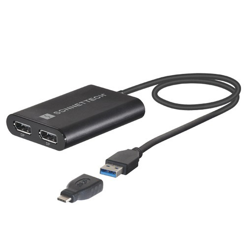 Sonnet  adaptateur graphique USB 3840 x 2160 pixels Noir - USB3-DDP4K