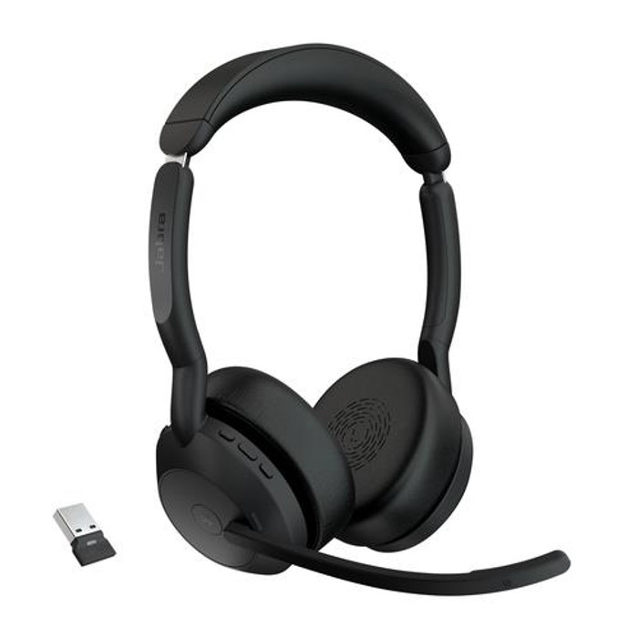 Jabra  écouteur/casque Avec fil &sans fil Arceau Bureau/Centre d'appels Bluetooth Socle de chargement Noir - 25599-999-999-01