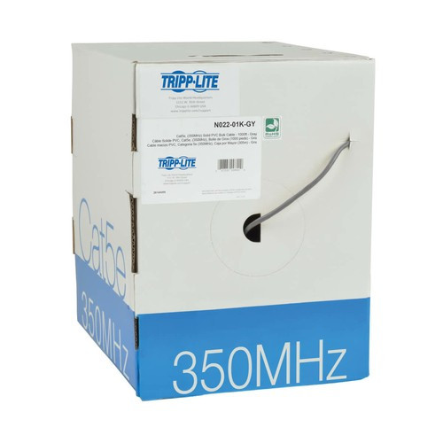 Tripp Lite  câble de réseau Gris 304,80 m Cat5 - N022-01K-GY