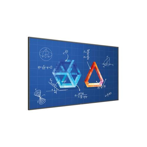 Philips Signage Solutions  Écran d'affichage dynamique Écran plat interactif 163,8 cm (64.5") VA Wifi 350 cd/m² 4K Ultra HD Noir Écran tactile Intégré dans le processeur Android 9.0 - 65BDL3552T/00