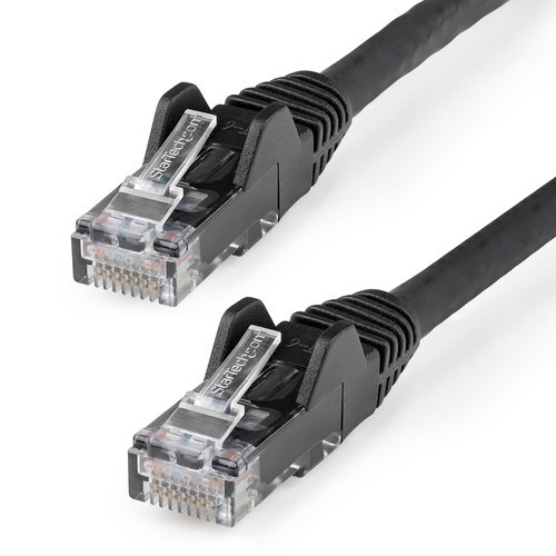 StarTech.com  câble de réseau Noir 0,15 m Cat6 U/UTP (UTP) - N6LPATCH6INBK