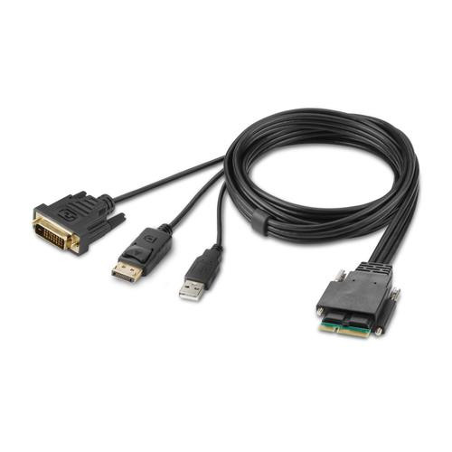 Belkin  câble kvm Noir 1,8 m - F1DN2MOD-HC-DP6