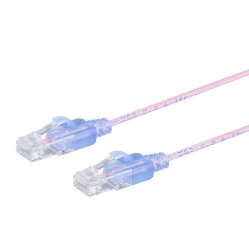 Monoprice  câble de réseau Rose 1,5 m Cat6a U/UTP (UTP) - 36201