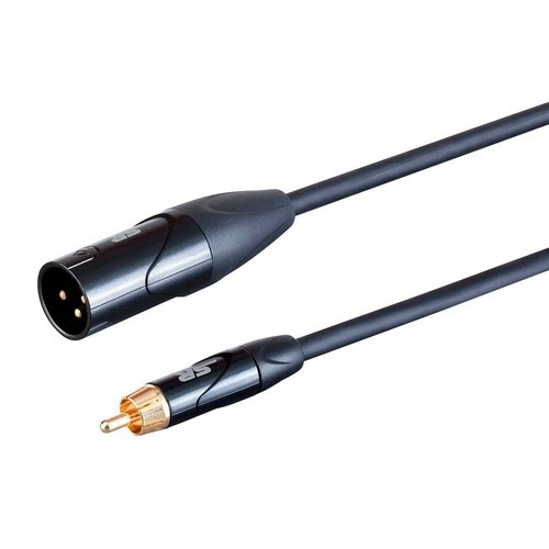 Monoprice  câble audio 0,3 m XLR RCA Noir - 35811