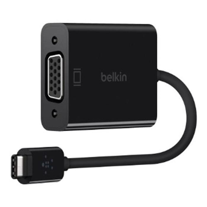 Belkin USB-C/VGA adaptateur graphique USB Noir - B2B143-BLK