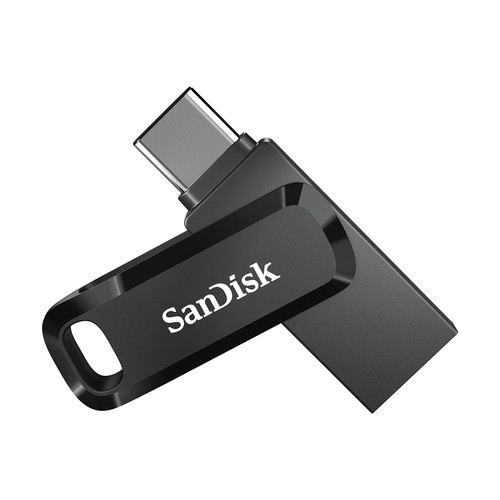SanDisk Ultra Dual Drive lecteur USB flash 128 Go USB Type-A / USB Type-C 3.2 Gen 1 (3.1 Gen 1) Noir, Argent - SDDDC3-128G-G46