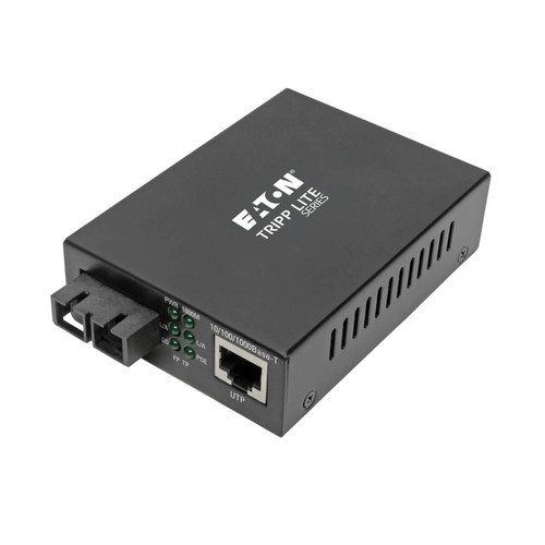 Tripp Lite  convertisseur de support réseau 1000 Mbit/s 1310 nm Multimode Noir - N785-INT-PSCMM2