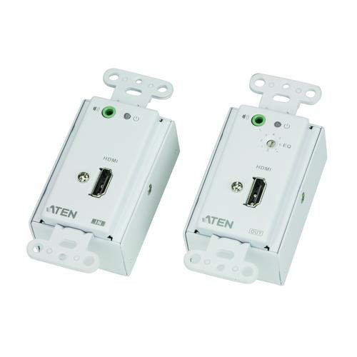 ATEN  extension audio/video Émetteur et récepteur AV Blanc - VE806