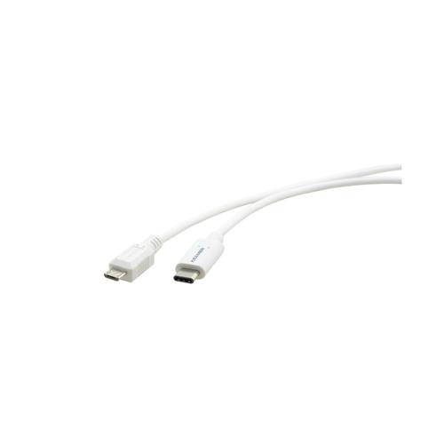 Kramer Electronics  câble USB USB 2.0 1,8 m USB C Micro-USB B Blanc - C-USB/CMICROB-6