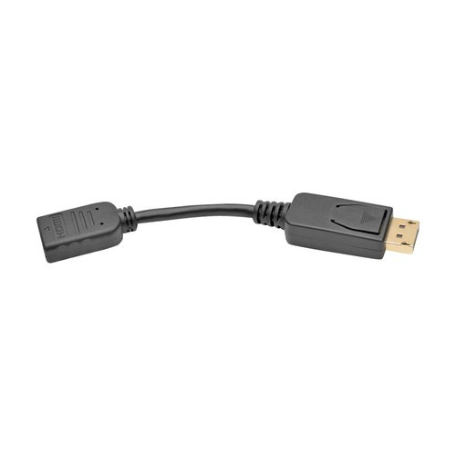 Tripp Lite  câble vidéo et adaptateur 0,15 m DisplayPort HDMI Type A (Standard) Noir - P136-000-BP
