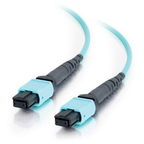 C2G 10m, 2xMPO câble InfiniBand et à fibres optiques MPO OFNP Turquoise - 31320