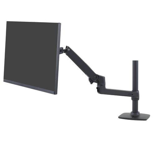 Ergotron LX Series LX DESK MOUNT LCD MONITOR ARM TALL POLE 86,4 cm (34") Bureau Noir - 45-537-224