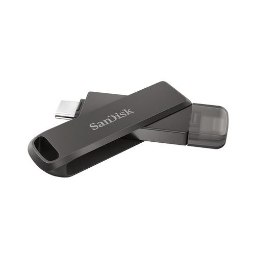 SanDisk iXpand lecteur USB flash 64 Go USB Type-C / Lightning 3.2 Gen 1 (3.1 Gen 1) Noir - SDIX70N-064G-GN6NN