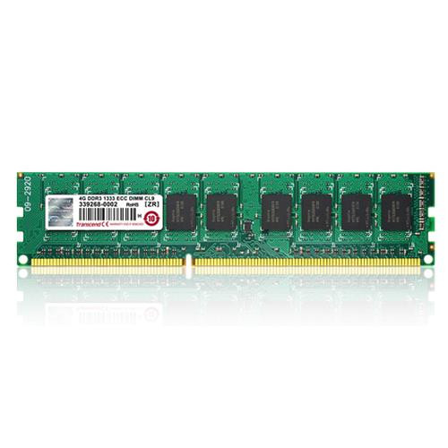 Transcend 4GB DDR3 1600 module de mémoire 4 Go 1 x 8 Go 1600 MHz - TS512MLK64V6H