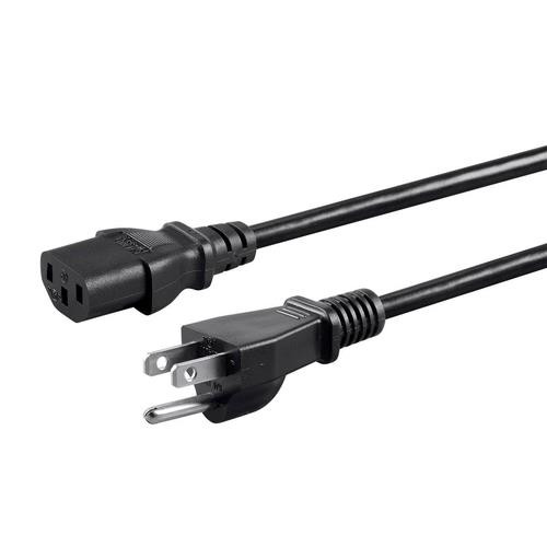 Monoprice  câble électrique Noir 2,4 m NEMA 5-15P IEC C13 - 27292