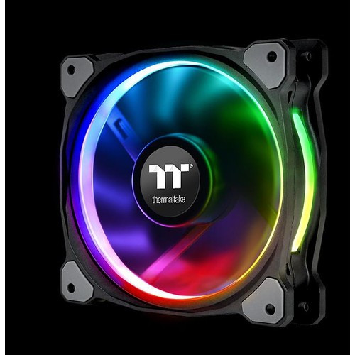 Thermaltake  système de refroidissement d’ordinateur Boitier PC Ventilateur 12 cm Noir - CL-F054-PL12SW-A