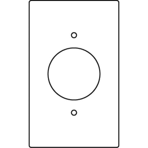 WIREMOLD  Plaque de commutation et obturateur - RFB119-SR2