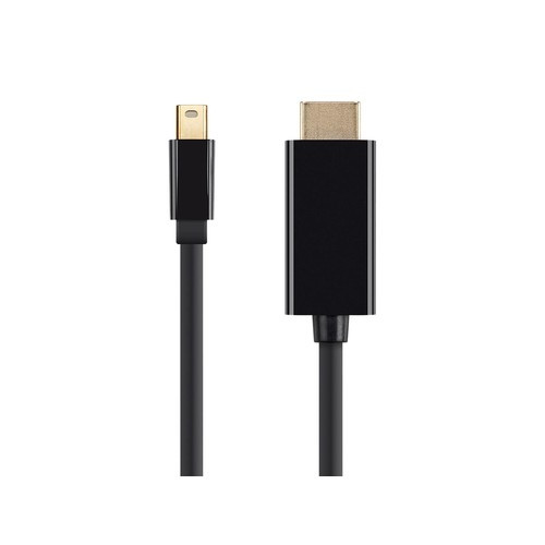 Monoprice  câble vidéo et adaptateur 1,83 m Mini DisplayPort HDMI Noir - 13369
