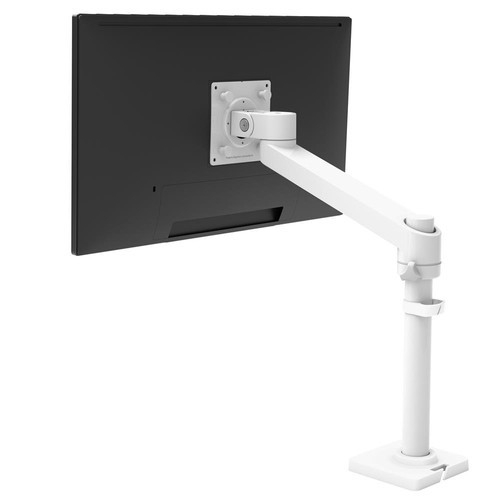 Ergotron NX Series NX MONITOR ARM WHITE 86,4 cm (34") Bureau Noir, Blanc - 45-669-216