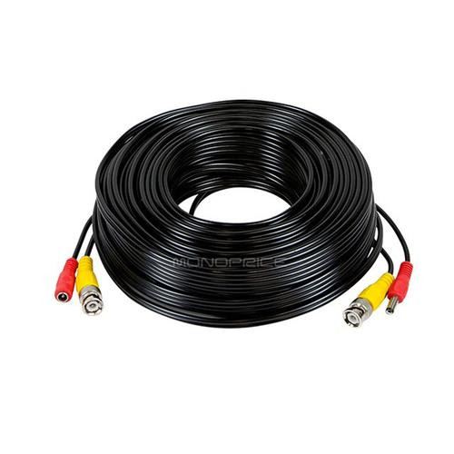 Monoprice  câble coaxial 30,5 m 30. Noir - 9908