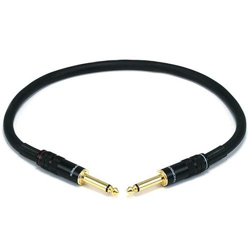 Monoprice  câble audio 0,45 m 6,35 mm TS Noir - 5494