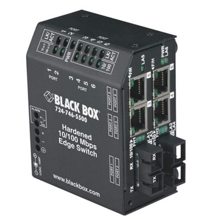 Black Box  commutateur réseau L2 Fast Ethernet (10/100) Noir - LBH240A-P-ST