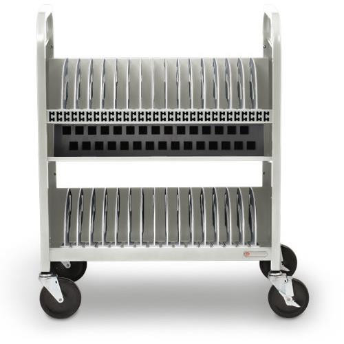 Bretford CUBE Transport Cart Classe mobile de charge et de gestion Gris - TVCT30AC-90DCT