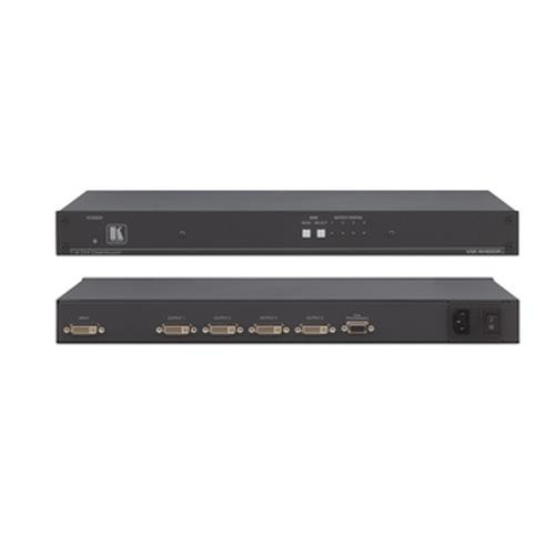 Kramer Electronics 1:4 DVI amplificateur de ligne vidéo Noir - VM-4HDCPXL