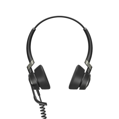 Jabra Engage 50 Casque Avec fil Arceau Bureau/Centre d'appels USB Type-C Bluetooth Noir - 5099-610-189