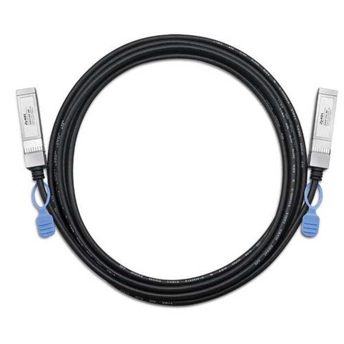Zyxel DAC10G-3M câble InfiniBand et à fibres optiques SFP+ Noir - DAC10G-3M-ZZ0101F