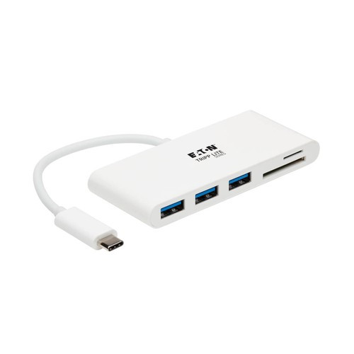 Tripp Lite  station d'accueil USB 3.2 Gen 2 (3.1 Gen 2) Type-C Blanc - U460-003-3AM
