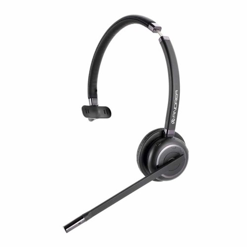 Andrea Communications WNC-2100 Casque Sans fil Arceau Bureau/Centre d'appels Bluetooth Noir - C1-1030600-1
