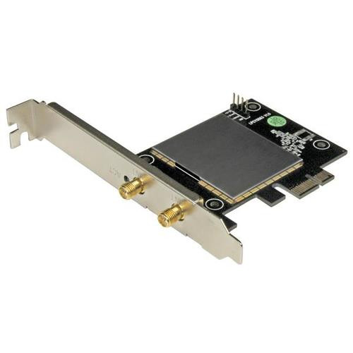 StarTech.com Carte réseau PCI Express sans fil AC600 double bande - Adaptateur PCIe WiFi 802.11ac - PEX433WAC11